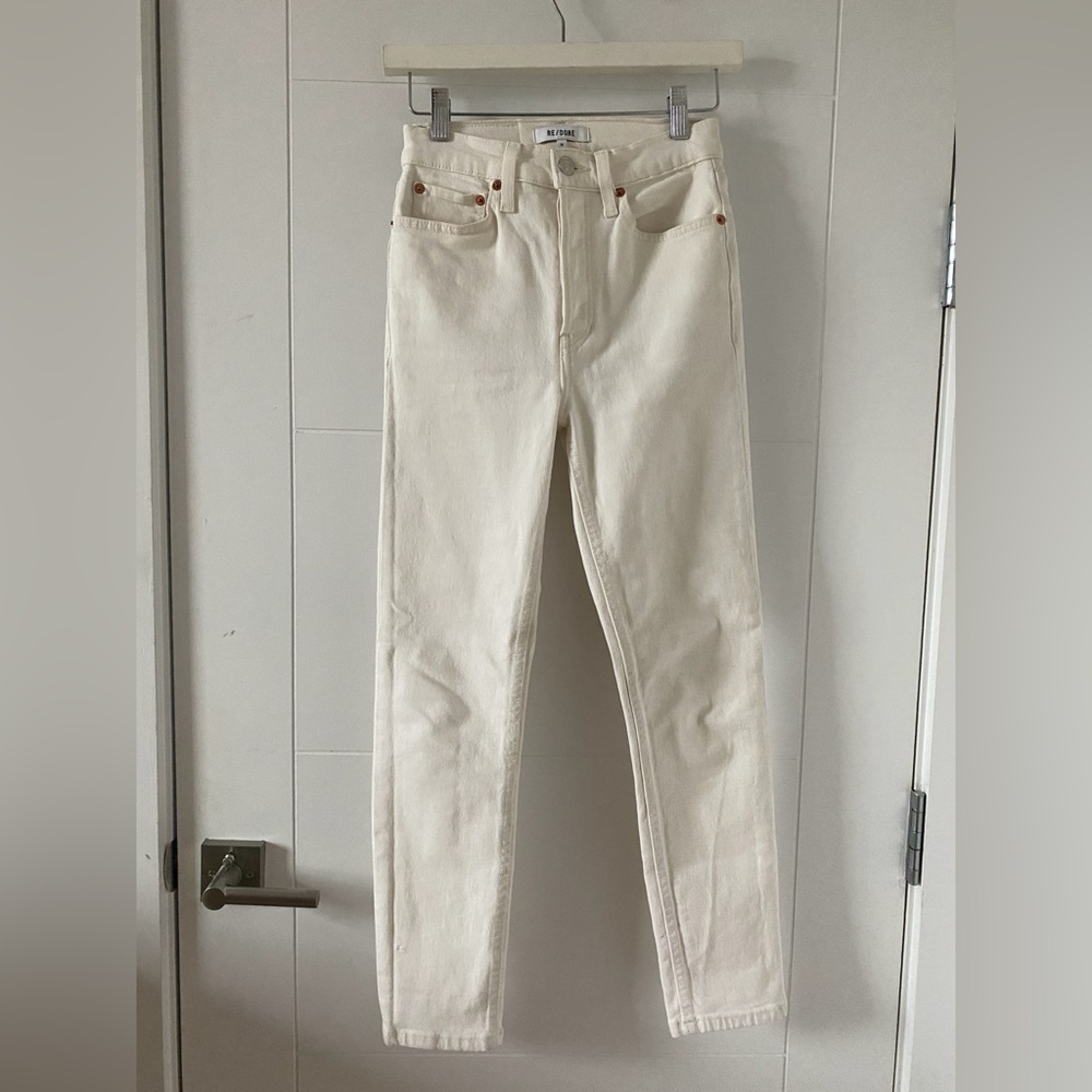 RE/DONE 90s jeans Vintage White LIKE NEW Tags